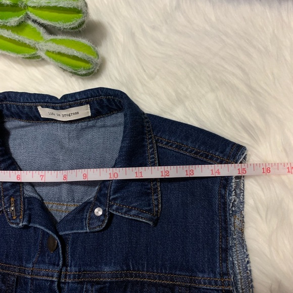 Jean sleeveless tops - Picture 4 of 8